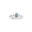 Aqua Diamond Ring